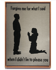 Chiedere scusa non serve a niente